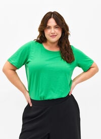FLASH - T-skjorte med rund hals, Kelly Green, Model
