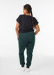 L&oslash;se joggebukser med lommer, Gr&oslash;nn, Model image number 1