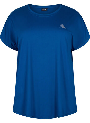 Kortermet trenings-T-skjorte, Poseidon, Packshot image number 0