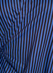 Stripete skjorte med wrap-effekt og et knytebelte, Bl&aring;, Packshot image number 2