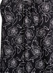 Midi strap dress in organic cotton, Svart, Packshot image number 2