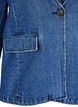 Denimblazer med lommer, Blue Denim, Packshot image number 2