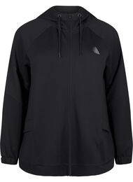 Hettegenser med lommer, Black