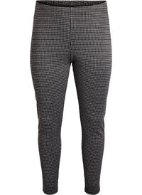 Mønstrede leggings med regular waist, Grå Mønstrede leggings med regular waist
