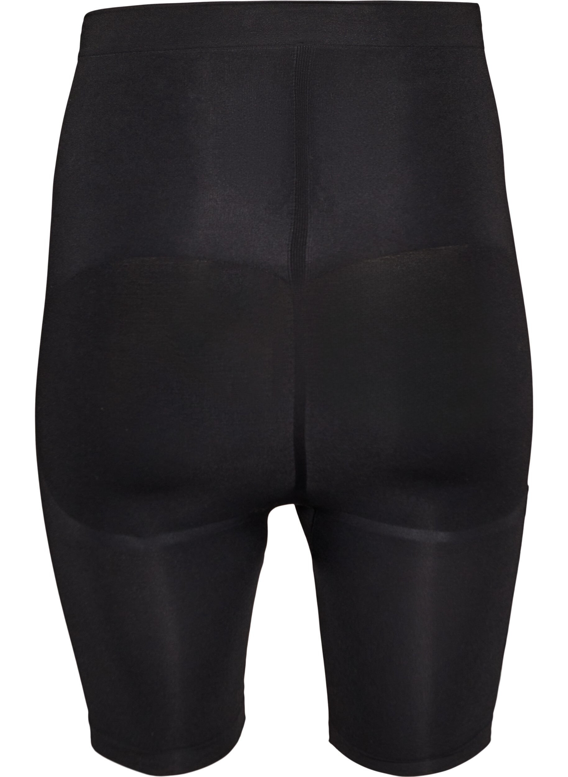Zizzi Shapewear-shorts med medium st&oslash;tte og h&oslash;y midje, Svart, Packshot image number 1