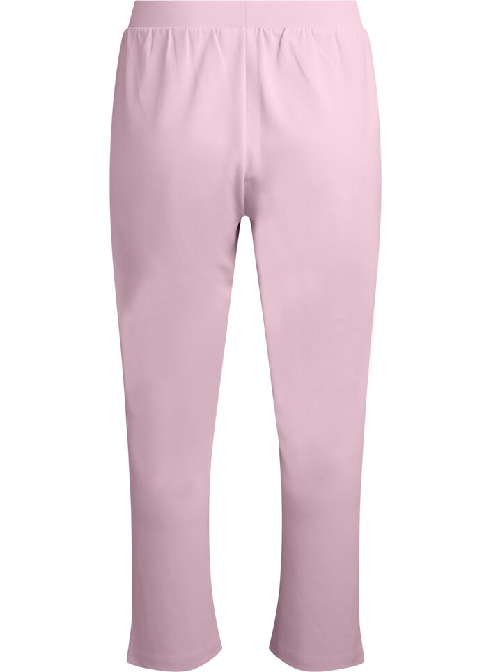 Bukser med rett passform, Rosa, Packshot image number 1