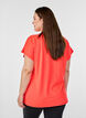 Ensfarget trenings-T-skjorte, Orange, Model image number 2
