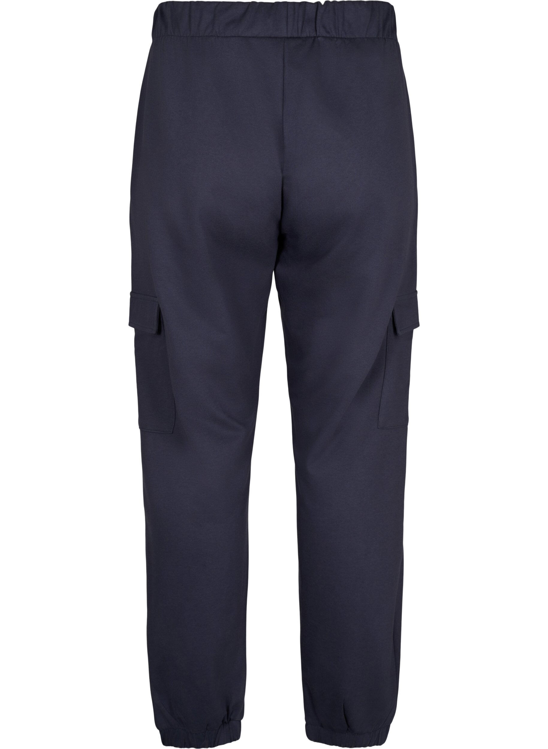 Zizzi Joggebukse med cargo-lommer, Ombre Blue, Packshot image number 1