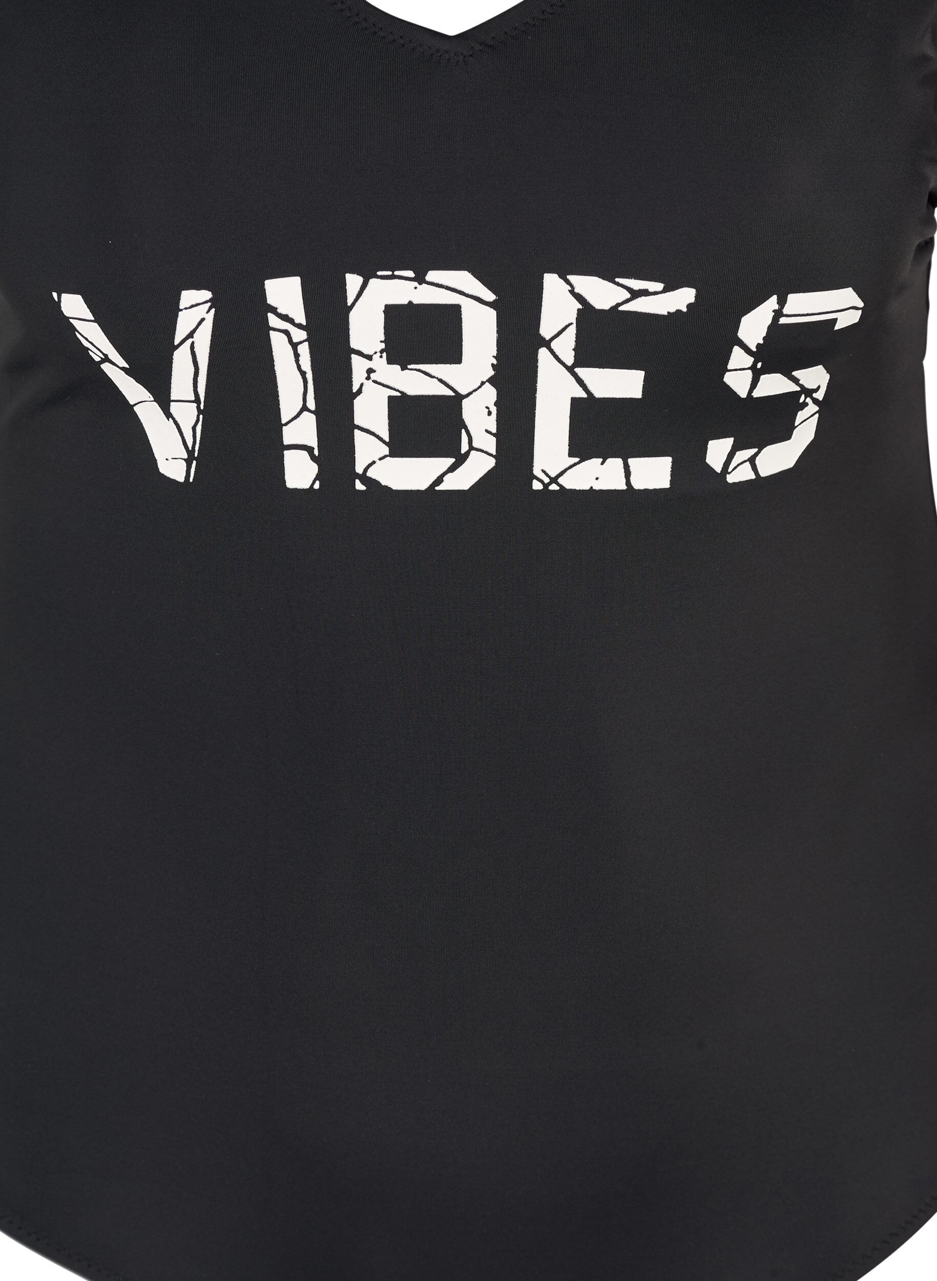 Zizzi Badedrakt, Black, Packshot image number 2