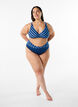 Bikinitruser med omslagsdetaljer, Bl&aring;, Model image number 1
