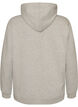 Hettegenser med brodert motiv, Gr&aring;, Packshot image number 1