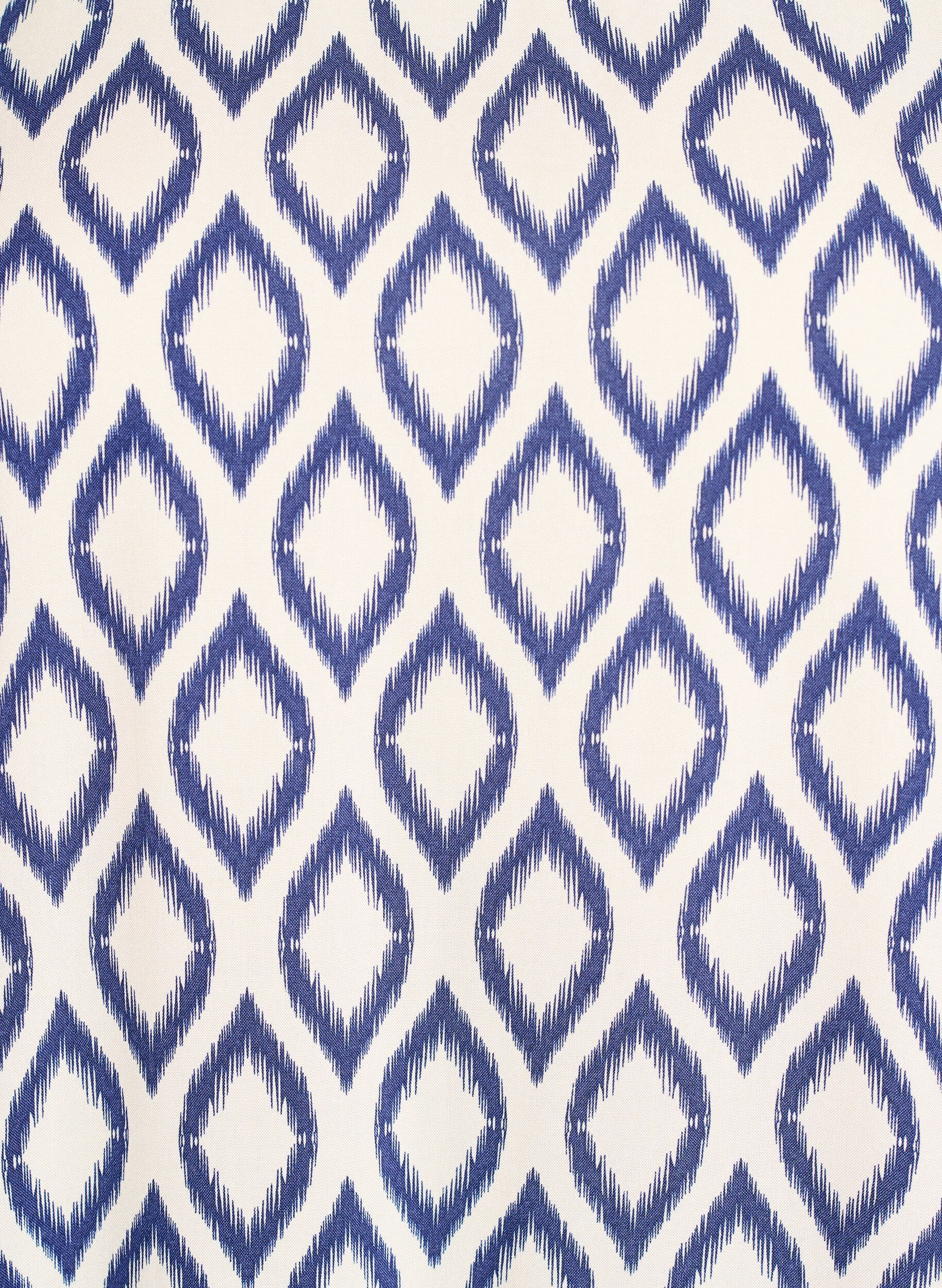 ZizziViskosekjole med snittlinje, Bl&aring;, Packshot image number 2