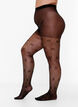 Tights med mønster i 25 denier, Black, Model image number 0