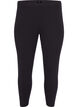 Basisleggings i viskose med 3/4-lengde, Svart, Packshot image number 0