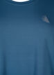 Treningsbluse med 3/4-ermer, Blå, Packshot image number 2