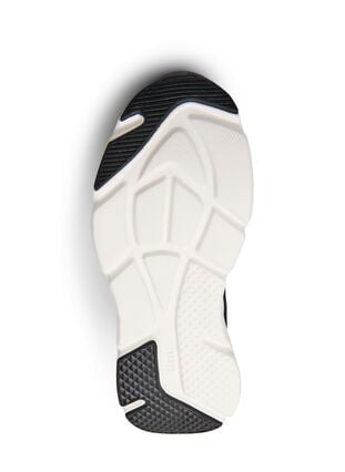 Zizzi Wide fit - Komfortable sneakers med støtabsorberende såle, Black, Packshot image number 3