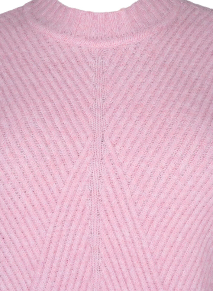 Genser med stripemønster og lange ermer, Corsage Mel., Packshot image number 2