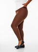 Basis leggings i viskose, Brun, Model image number 0