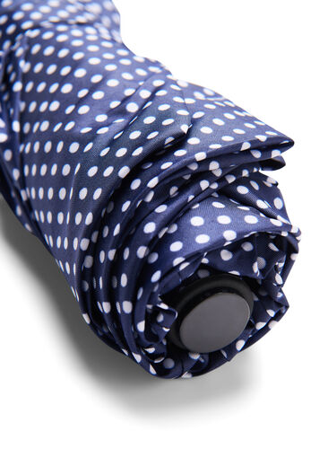 Paraply, Navy w. White Dot, Packshot image number 2
