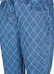 Cropped Mille jeans med destroy-mønster, Blue Denim, Packshot image number 2