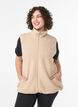 Teddyvest med lommer, Beige, Model image number 0