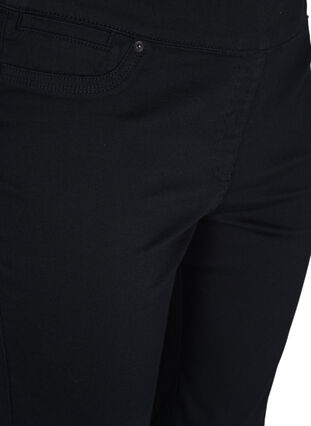 Tettsittende shorts med baklommer, Black, Packshot image number 2