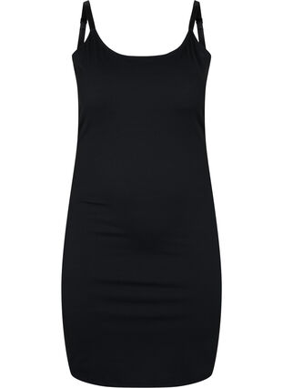 Light shapewear kjole - Svart - Str. 42-60 - Zizzi