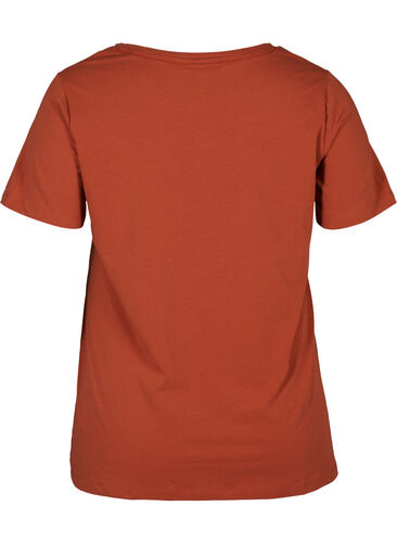 Basis t-skjorte, Mahogany, Packshot image number 1
