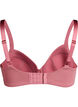Polstret BH med blomsterbroderi, Rosa, Packshot image number 1