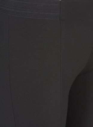 Klassiske ensfargede leggings, Black, Packshot image number 3
