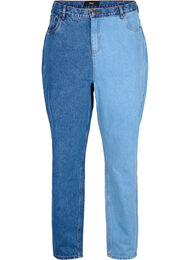 Tofarget Mille Mom Fit Jeans, Lt. B. Comb