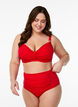 Bikinitruse med h&oslash;y midje, R&oslash;d, Model image number 0