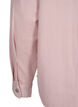 Ensfarget dongeriskjorte med brystlommer, Pale Mauve, Packshot image number 4