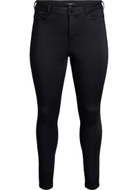 Stay Black Amy jeans med høy midje, Svart Stay Black Amy jeans med høy midje