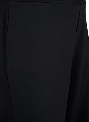 7/8 bukser i modal blanding med lommer, Black, Packshot image number 2