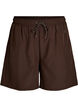 Treningsshorts med innershorts og en lomme til telefonen, Brun, Packshot image number 0