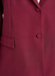 Klassisk blazer med knappelukking, R&oslash;d, Packshot image number 2