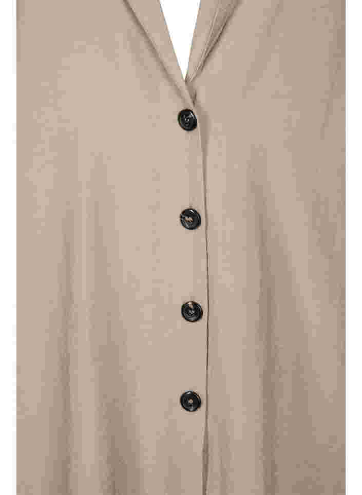 Lang viskoseskjorte med korte ermer, Fungi, Packshot image number 2