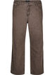 Jeans med straight fit i farget denim, Brun, Packshot image number 0