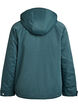 Polstret parkas med avtakbar hette, Gr&oslash;nn, Packshot image number 1