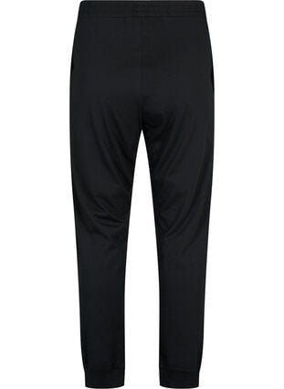 Zizzi Pyjamas i bomull, Svart, Packshot image number 1