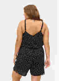 Prikkete pysjamasshorts i viskose, Angora Dot, Model