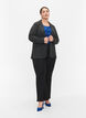 Enkel blazer med knapp og pyntelommer, Gr&aring;, Model image number 1