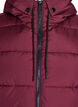 Lang vest med hette og lommer, R&oslash;d, Packshot image number 2