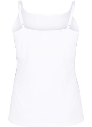 Zizzi Topp til gravide med ammefunksjon, White, Packshot image number 1