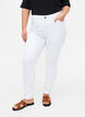 Viona jeans med normal midje, Hvit, Model image number 2