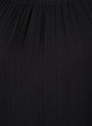 Zizzi Bomullskjole med broderi anglaise, Black, Packshot image number 2