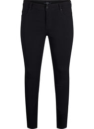 Slim fit bukser med lommer, Black