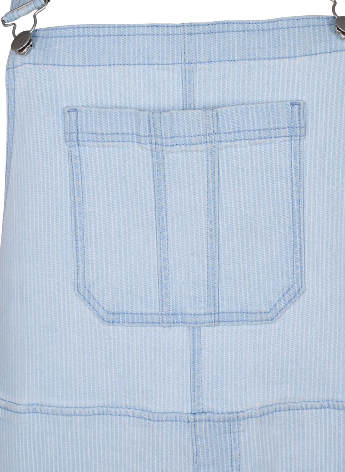 Striped denim snekkerbukser, L. Blue Denim Stripe, Packshot