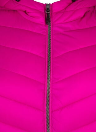 Zizzi Lett jakke med hette, Rosa, Packshot image number 2